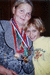 С бабушкой ТОМОЙ и моими спортивными трофеями